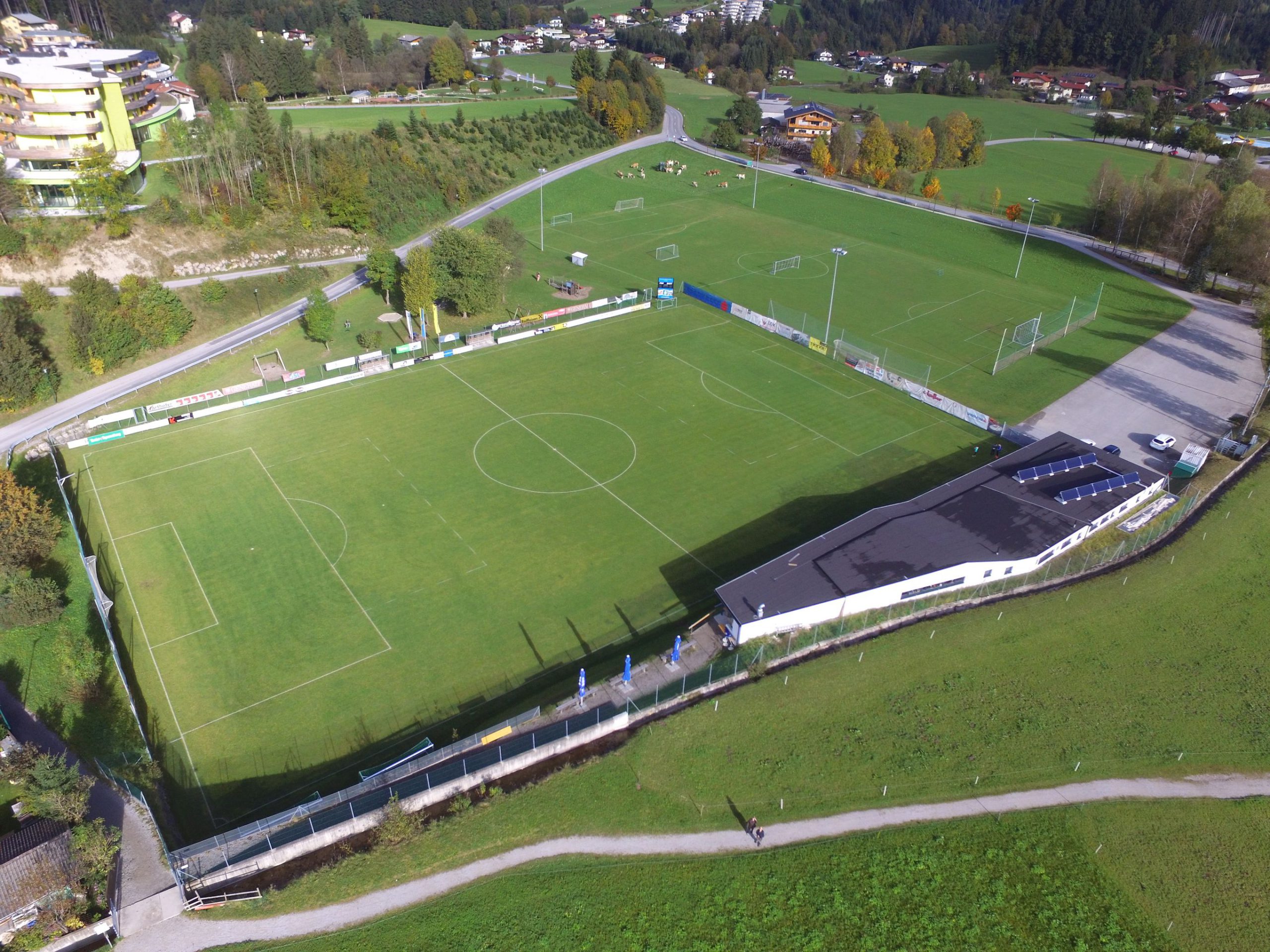 Rettenbachstadion des FC B&W Glasbau Bad Häring